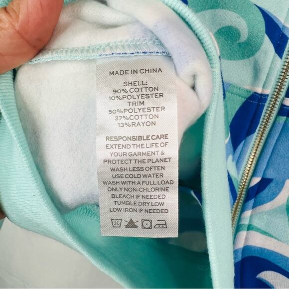 Hill House Kaleidoscope The Allie Zip Up Hoodie Small - Picture 13 of 13